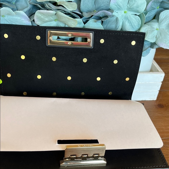 NWT ZAC Zac Posen Black Crossbody with Pearl Accents - Picture 5 of 8